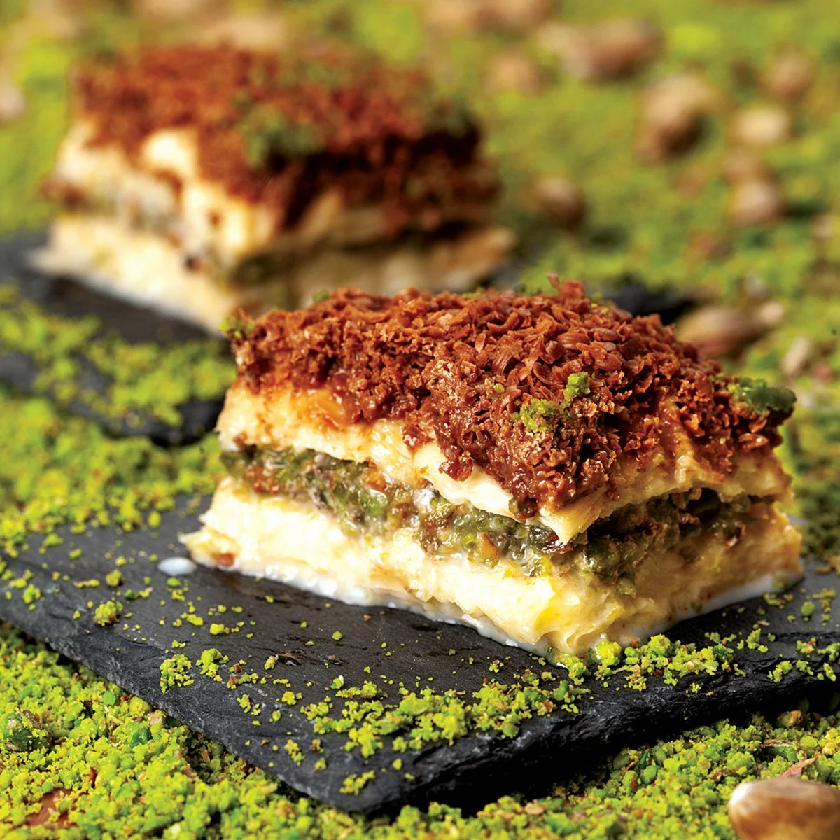 Soğuk Baklava Fıstıklı