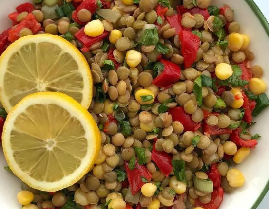 Yeşil Mercimek Salatası